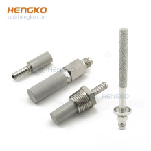 0.2 5 40 micron tri-clamp sintered porous stainless steel air bubble diffusers aeration stone